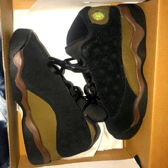 Jordan Other - Jordan Shoes | Jordan 13 Black and Olive Size 9C